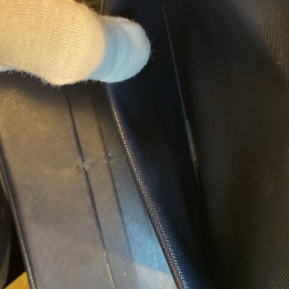 Louis Vuitton Vintage Black Denim Minilin Wallet - Picture 10 of 13